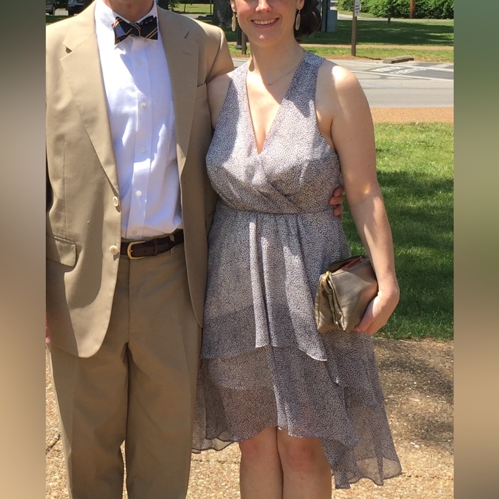 Bcbgeneration Dot Pattern Dress In Euc Size 0 - image 2